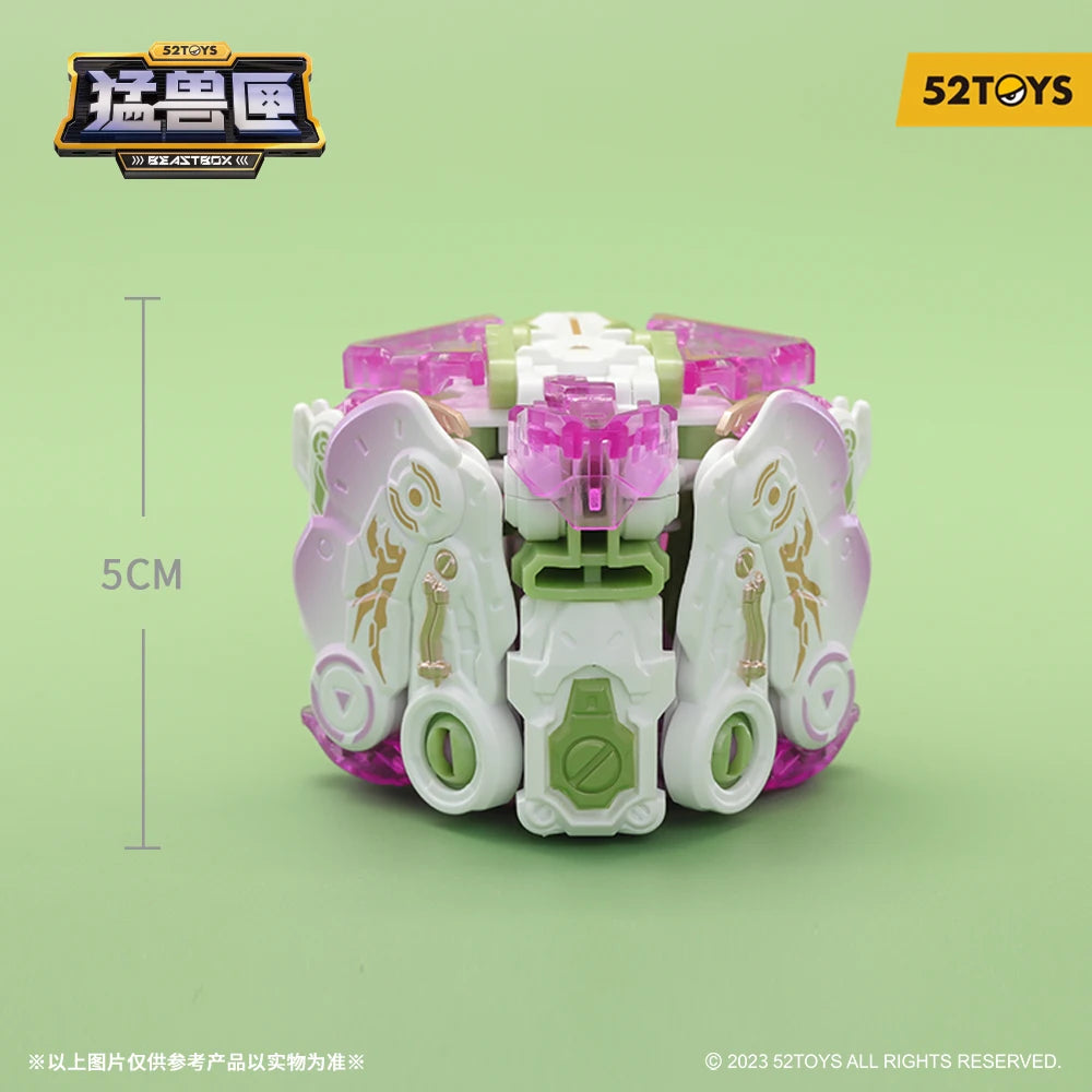 52TOYS Beastbox BB-37LO LOTUS  Mantis Deformation Robot, Converting in Mecha and Cube, Action Figure, Collectible Gift for teens