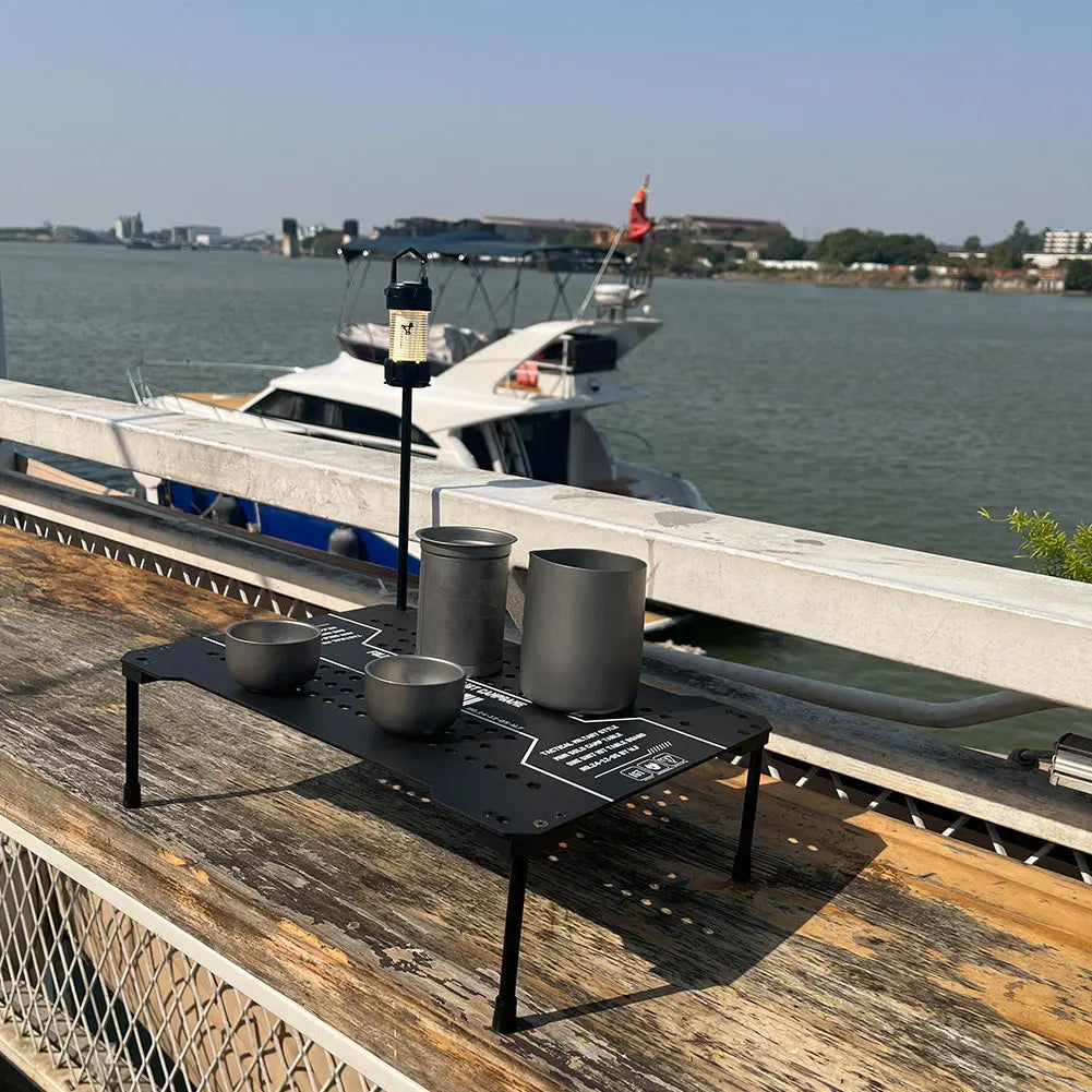 Camping Liftable IGT Table Multifunctional Outdoor IGT Modular Table Portable Barbecue Table for Outdoor Picnic Fishing