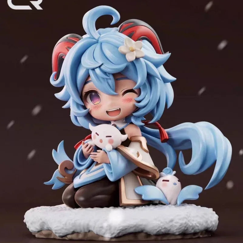 New Hu Tao Genshin Impact Figure Anime Collectible Doll Colorful Version Cute Ghost Girl Action Model Toy Gift For Fans Kids Adu