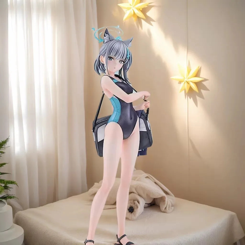 Anime Blue Archive Action Figures Sexy Amau Ako Figure Kawaii Girl Figurine PVC Model Collection Statue Decoration Toys Gifts