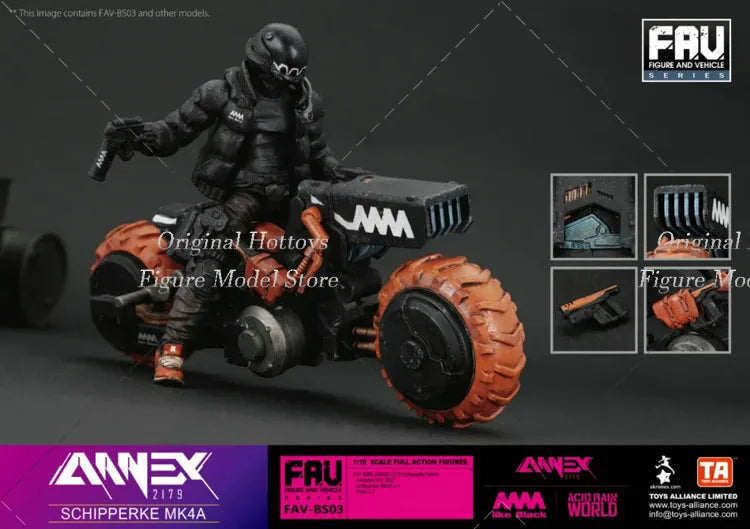 Acid Rain War FAV-BS01-3 1/18 Scale Male Soldier Limited Edition Eric K Schipperke MK4A Full Set 3.75-inch Action Figure Toys
