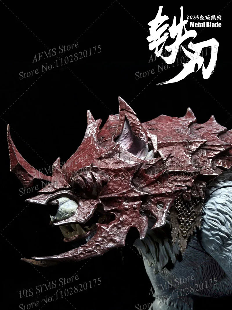 Limited Edition FishToys D20 1/12 Scale Collectible Figure Metal Blade Giant Wolf Mount Wilderness Wolf Full Set Action Figure