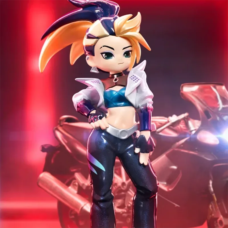 POP MART LEAGUE OF LEGENDS K/DA ALL OUT Serie Trendige Blindbox Spielzeug Mystery Box Mystery Actionfigur Überraschungsgeschenk