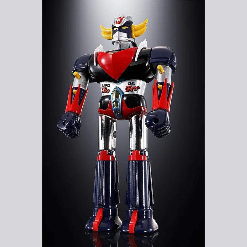 100%Original in Stock Bandai CHOGOKIN GRENDIZER & SPAZER UFO SET 1975 Replica Anime Character Toy Model Ornaments Collection
