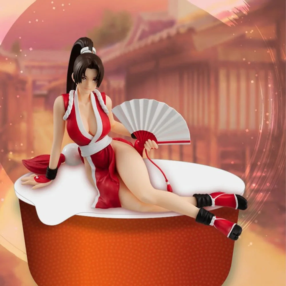 9 cm große Anime-Figur „The King of Fighters“ – Mai Shiranui – Actionfigur für Erwachsene – Sammlerstück