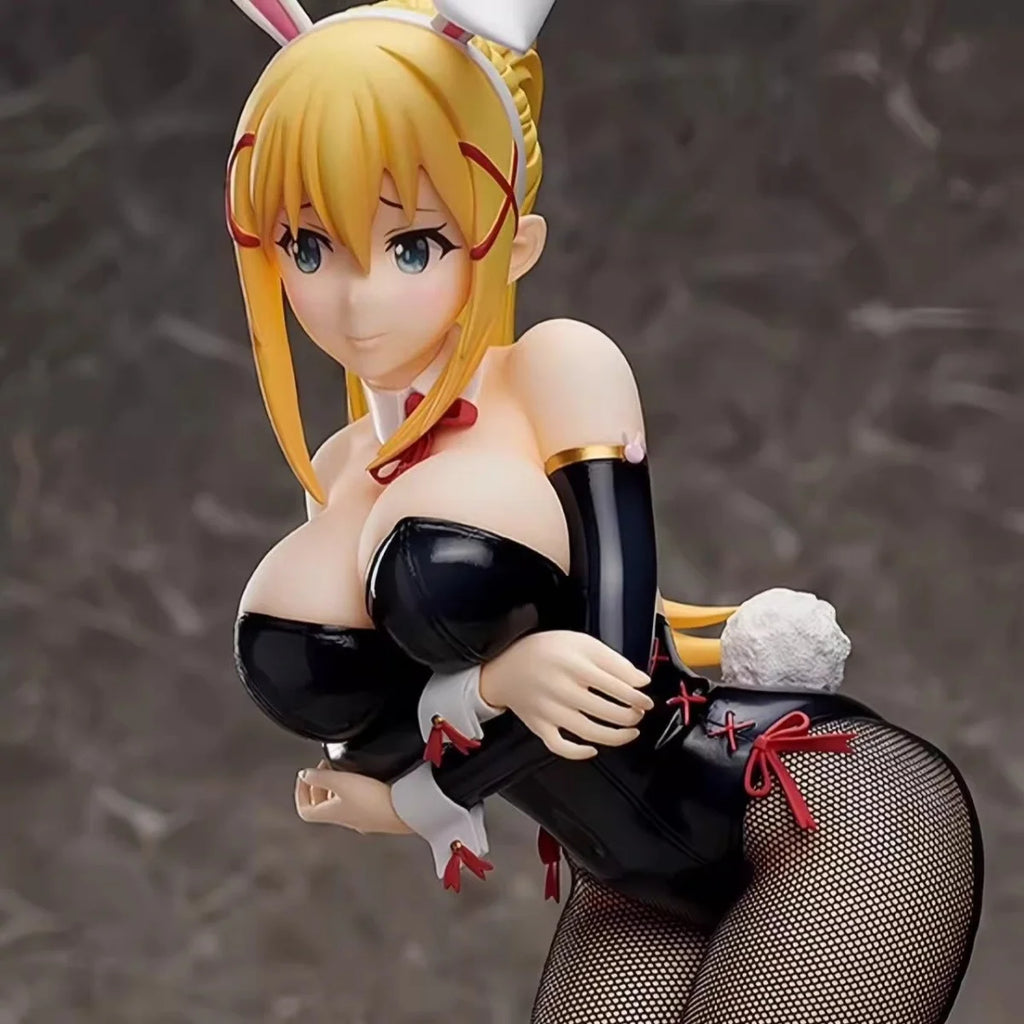 1/4 Scale Konosuba Anime Bunny Girl Figure Darkness Pvc Statue Model Collection Desktop Decoration Gift For Boys