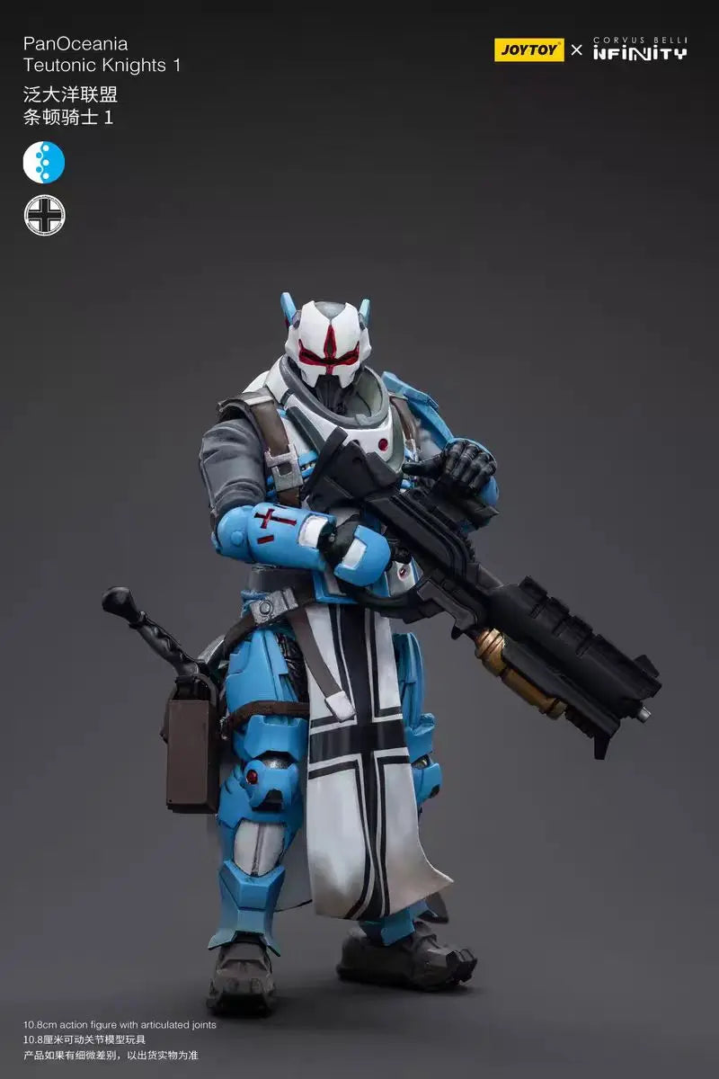 【In Stock】JOYTOY Infinity PanOceania Teutonic Knights 1/18 Action Figure with Articulated Joints