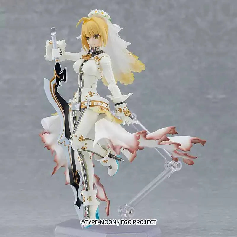 GSC Original figma Anime Figure Saber/Nero Claudius (Bride) Action Figure Toys For Boys /Girls /Kids /Christmas Gift