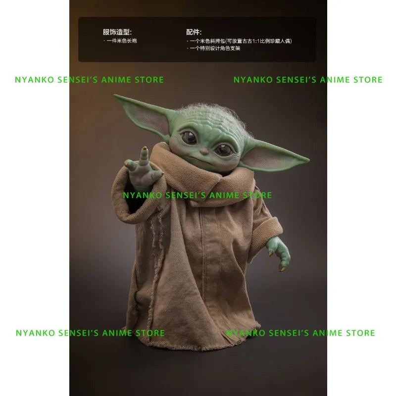 In Stock Hot Toys The Mandalorian Grogu 1:1 Scale 37.5cm Collectible Figure Anime Models Toy Doll Gift