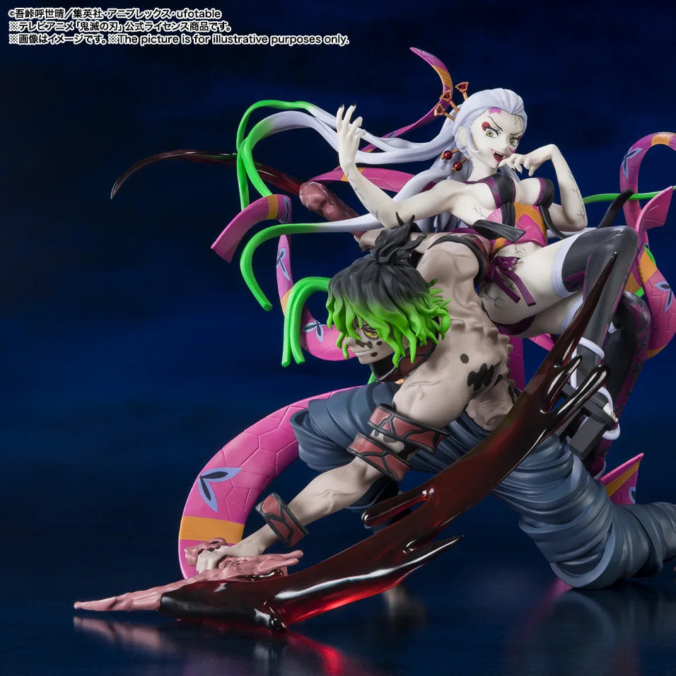 Bandai FZ FIGUARTS ZERO Demon Slayer: Kimetsu No Yaiba Fallen Princess Kibutsuji Gyutaro Figurine Display Collectible Gift