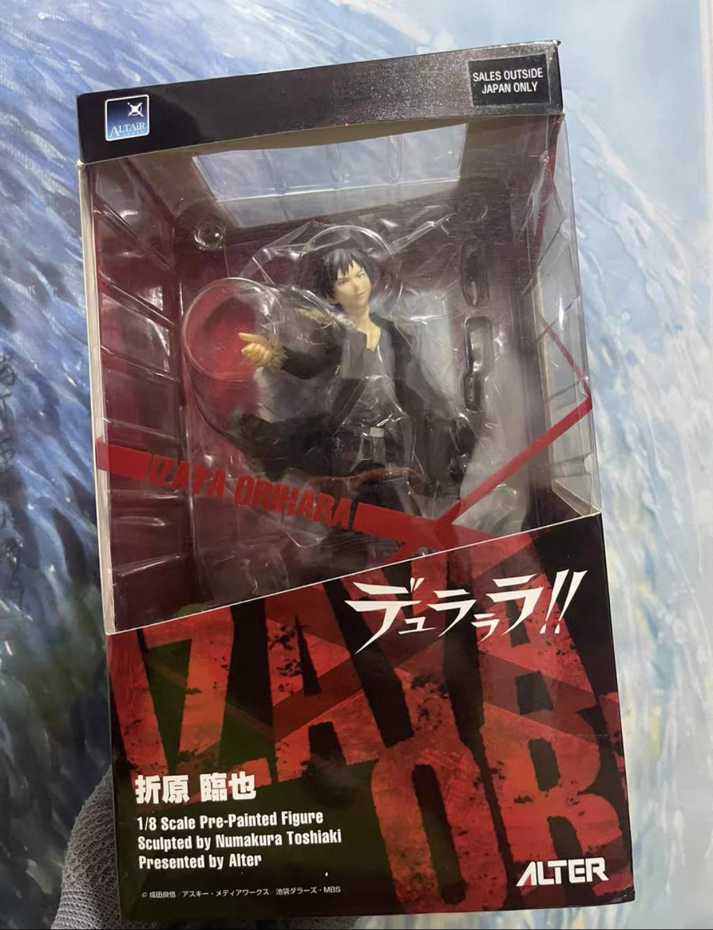 Original Brand New ALTER Izaya Orihara 1/8 Scale Durarara!! Japanese Version First Release Official Figure Model Collectible