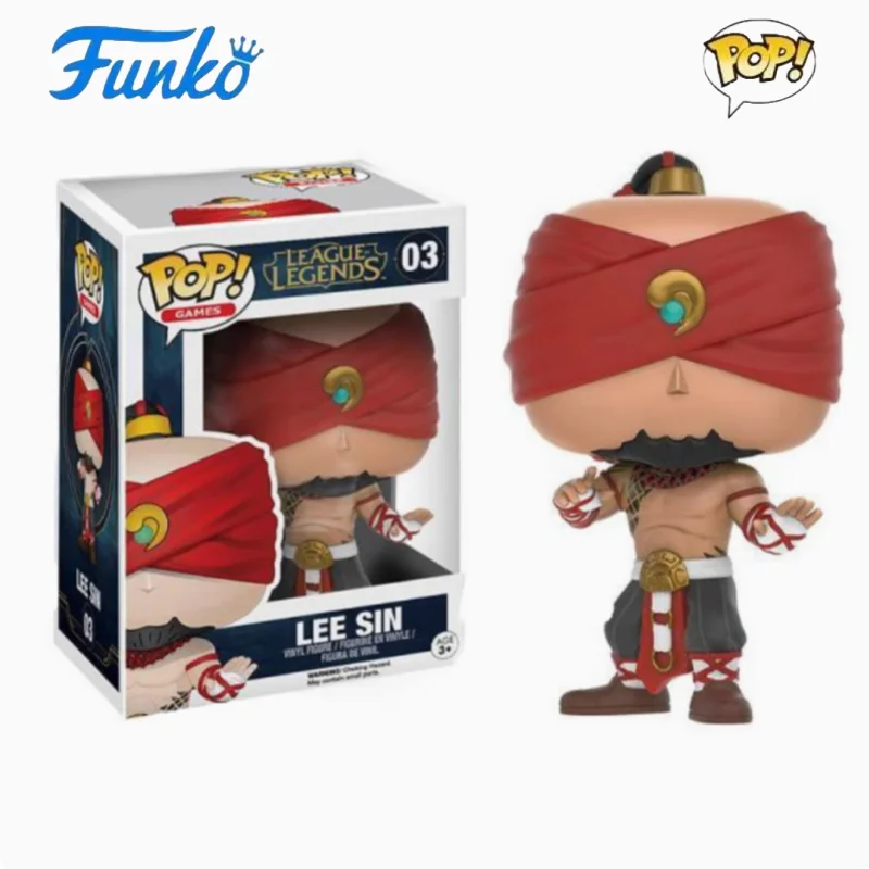 Jinx Action Figure Funko Pop League of Legends Series Vi Ekko Silco Figure Model Original Limited Edition Collectible Toy Gifts