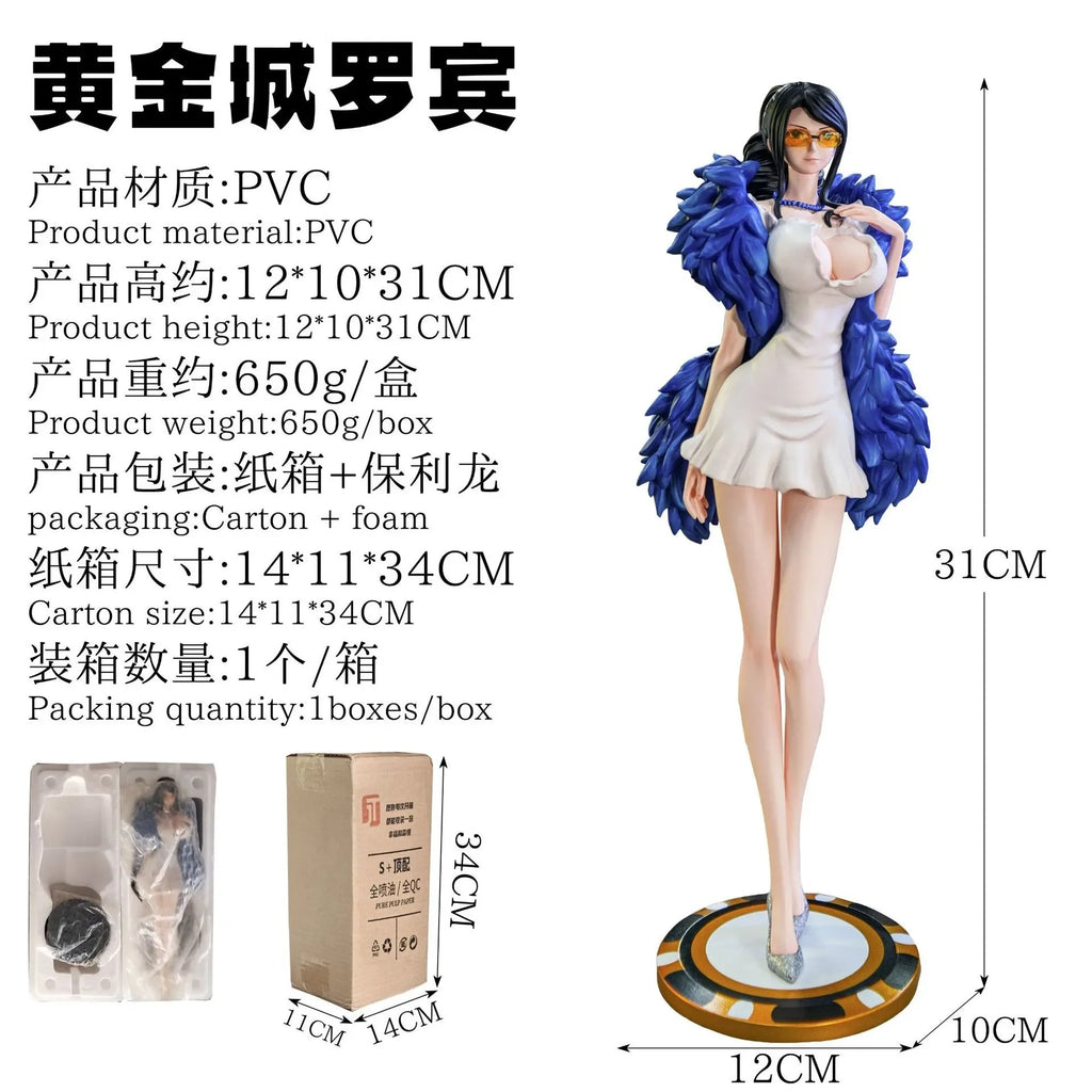 One Piece New Golden City Theater Edition JT Style Yellow City Robin - 31cm Anime Handheld Model Wholesale