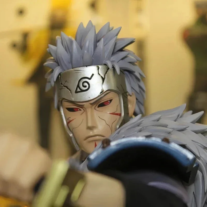 36 cm Anime Senju Tobirama Figur Naruto Actionfiguren PVC Modellsammlung Peripherie Statue Spielzeug Desktop-Dekoration Geschenke