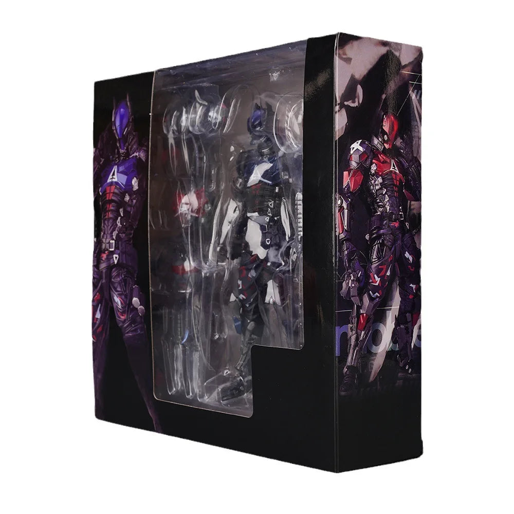 Bandai AMAZING YAMAGUCHI 024 Arkham Knight Batman Action Figure Hood Robin Jason Todd Figuarts Game Model Toy Collection Gift