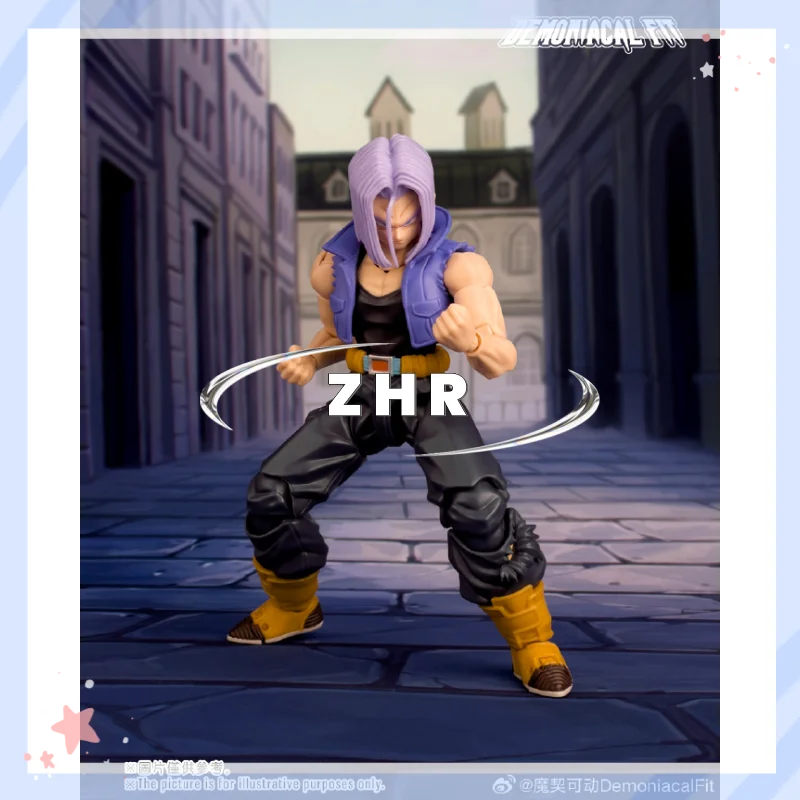 In Stock Dragon Ball Demoniacal Fit Trunks Son of Tomorrow Extraordinary master Animation Model Action Figure Toy CollectionGift