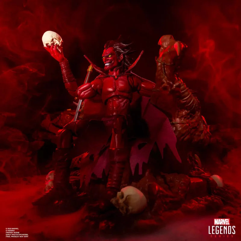 Pre-sale Hasbro Marvel Legends Mephisto Hell Throne Set ML Figure Collection