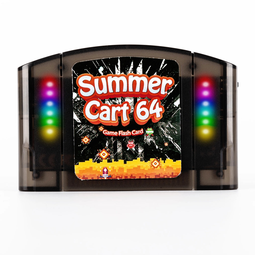 Open Source Summer Cart 64 SC64 5600 Games in 1 Cartridge 32GB TF Card Included 64DD Games Support N64 Games for Nintendo 64