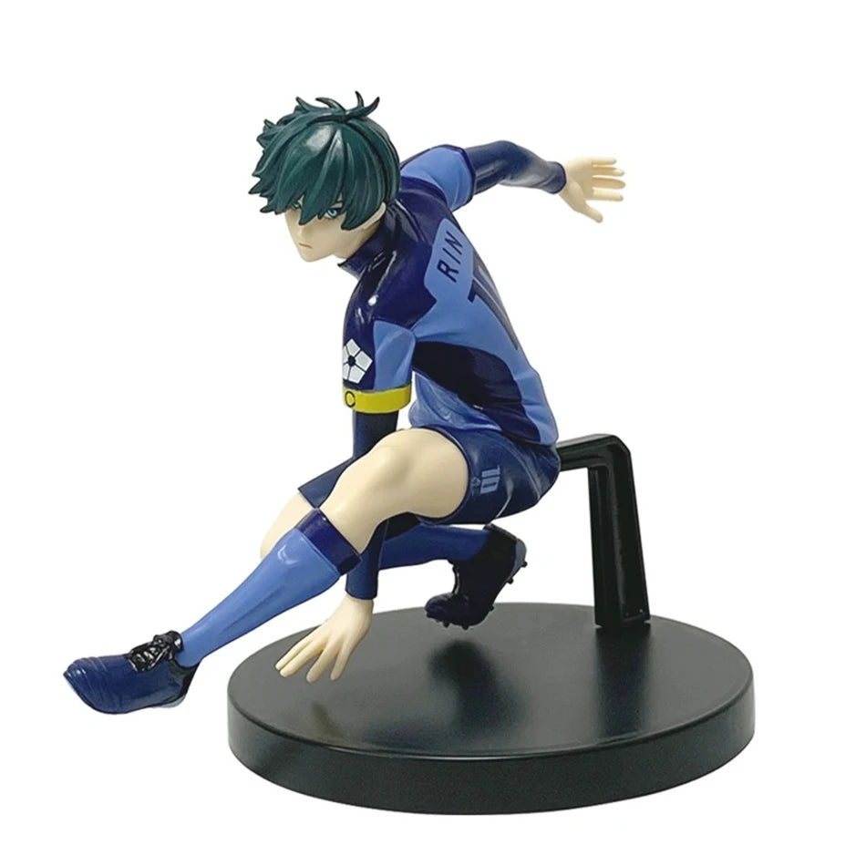 13CM Anime Figure BLUE LOCK Nagi Seishiro Rin Itoshi Action Figures Collection Model Figurine Doll Ornament Children Toy Gift
