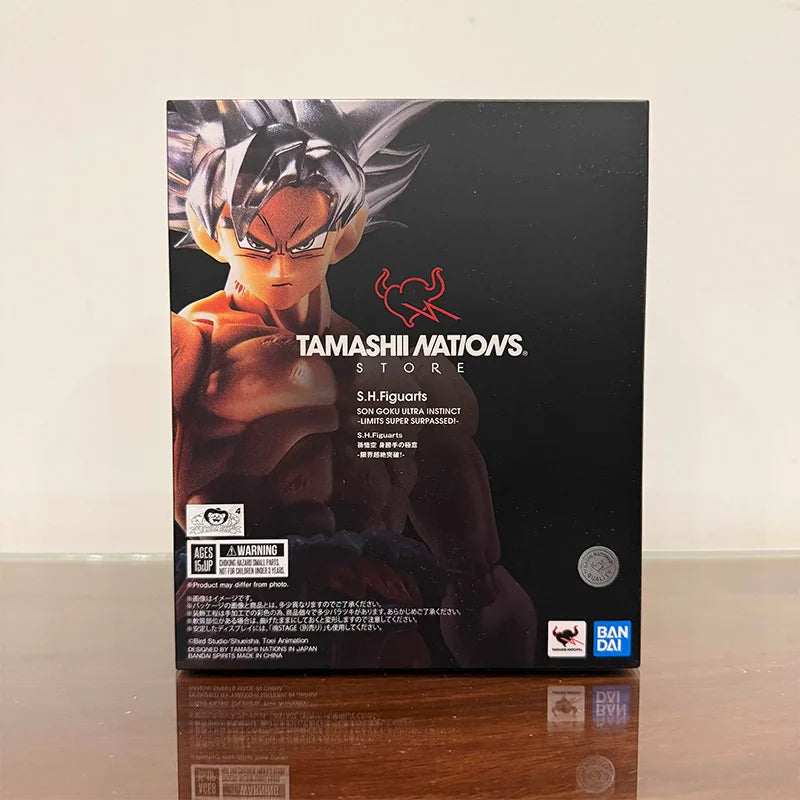 Bandai SHF Dragon Ball Son Goku Ultra Instinct Limit Breakthrough TNT Limited Edition Collectible Action Figure In Stock