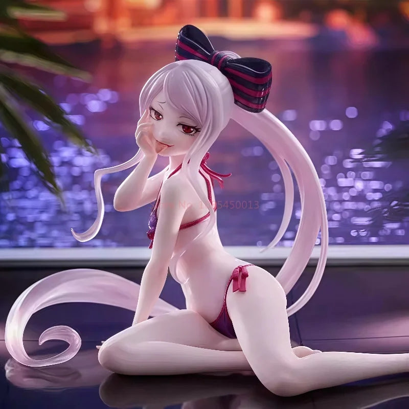Оригинален Taito Overlord Shalltear Bloodfallen Swimsuit Аниме Фигурка Играчки PVC Настолен Орнамент Колекция Модел Играчки Подарък