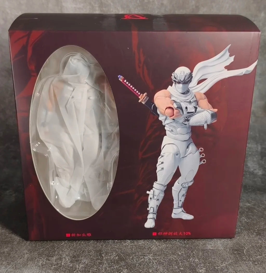 In Stock AC Factory Toys Ninja Gaiden Ryu Hayabusa Action Figures Kaiyodo Revoltech Figurine Ko Model Kids Gift Toys