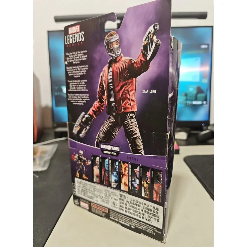 New Original Hasbro Marvel Legends Series STAR-LORD Action Figure Toys Gift Model
