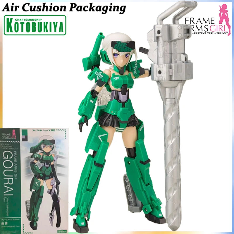Kotobukiya FAG Genuine FRAME ARMS GIRL Series GOURAI Complete GOURAI Kai 1.0 2.0 Samurai Armory TV Ver Action Figures Model Toys