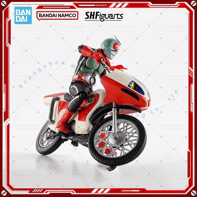Bandai Original In shock SHF Kamen Rider New Cyclone Glory Showa Knight Edition Figure Finished Model KIT Anime full Action Toy
