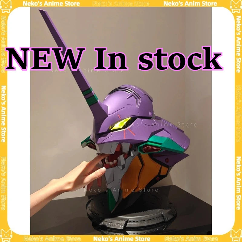 【In Stock】BANDAI BN HEAD EVANGELION-01 Collection Neon Genesis Evangelion Unit-01 Ver. Action Figure Anime Doll Collectibles