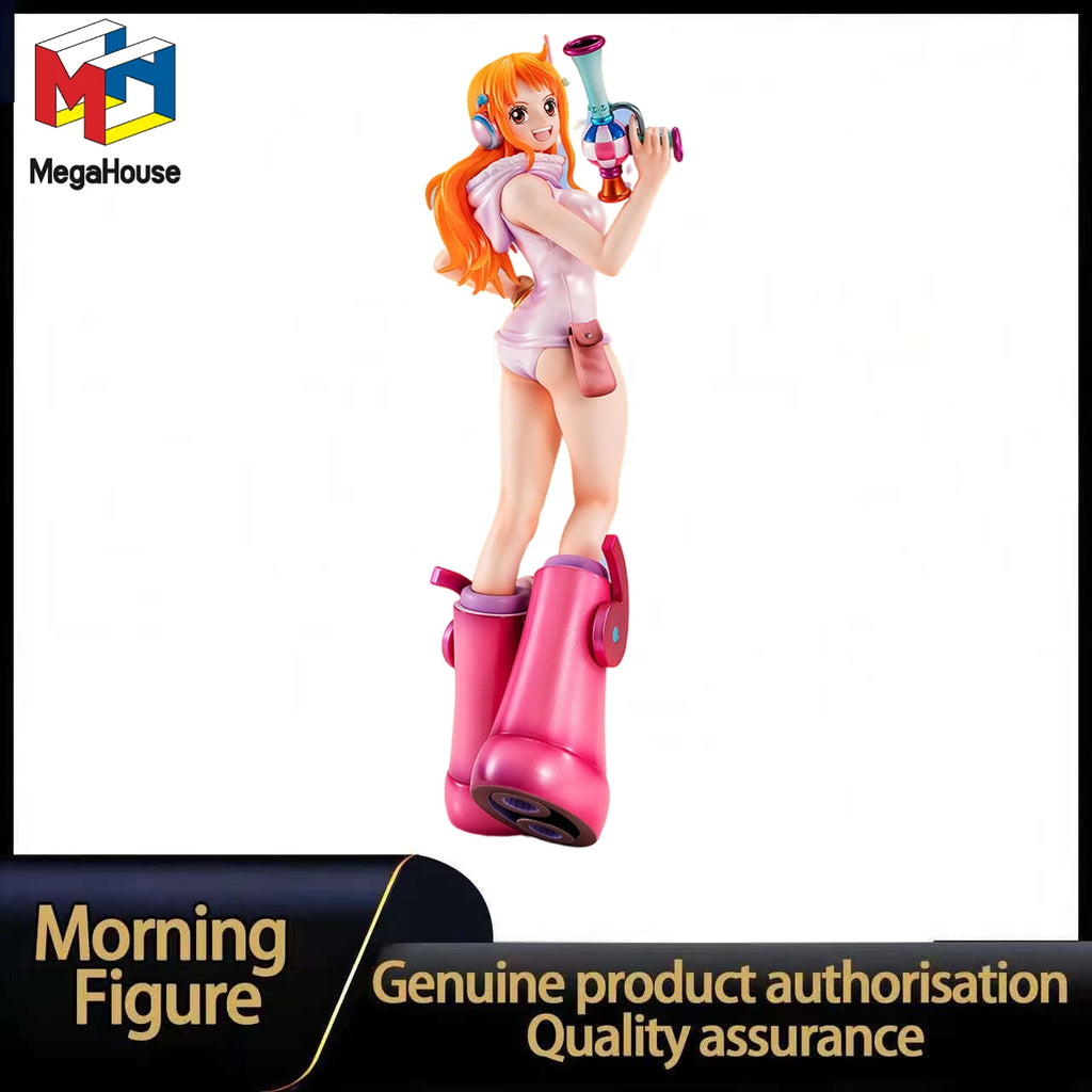 In Stock MegaHouse Portrait of Pirates Evolutionary History ONE PIECE Nami Figure Toy Model Collection