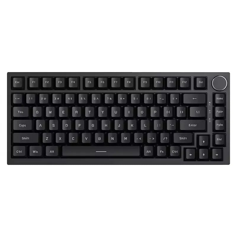 Ajazz AK820 Pro Gaming-Tastatur mit Magnetschalter, Dichtungsmontage, Bluetooth 5.1/2.4G Wireless/Typ-C, kabelgebunden, TFT-Bildschirm für Mac/Win