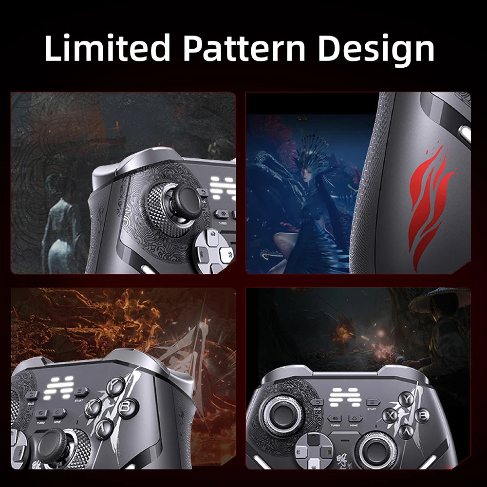 BEITONG KP40 Elite WUCHANG Fallen Feathers Gaming Controller TMR Joystick Trigger Gamepad for PC/Nintendo Switch/ IOS Android/TV