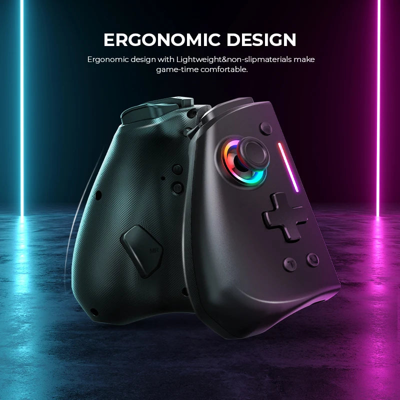 NYXI Hyperion Black Wireless Bluetooth Game Controller - Nintendo Switch2 Switch OLED Switch Lite Compatible Gamepad