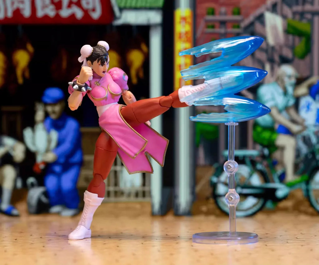 In Stock limited edition JADA TOYS SF Violent Ken Evil Ryu Pink Chun-Li Movable Model Game Anime Figures Model Toys
