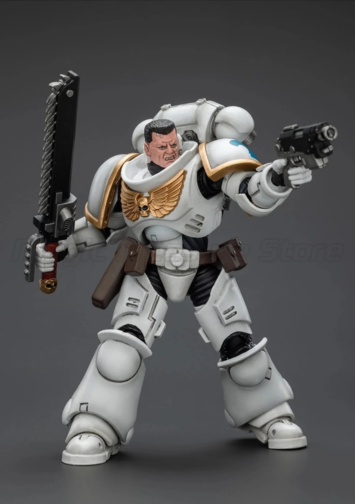【MT】JOYTOY Warhammer 40K Space Marines White Consuls Intercessors1 1/18 Action Figure Model Toy