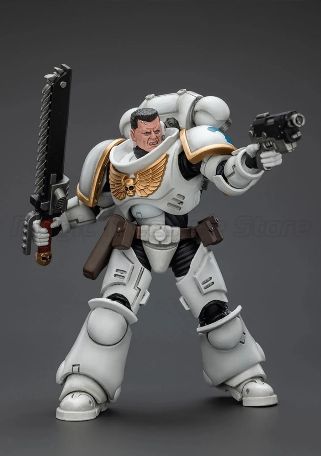 【MT】JOYTOY Warhammer 40K Space Marines White Consuls Intercessors1 1/18 Action Figure Model Toy