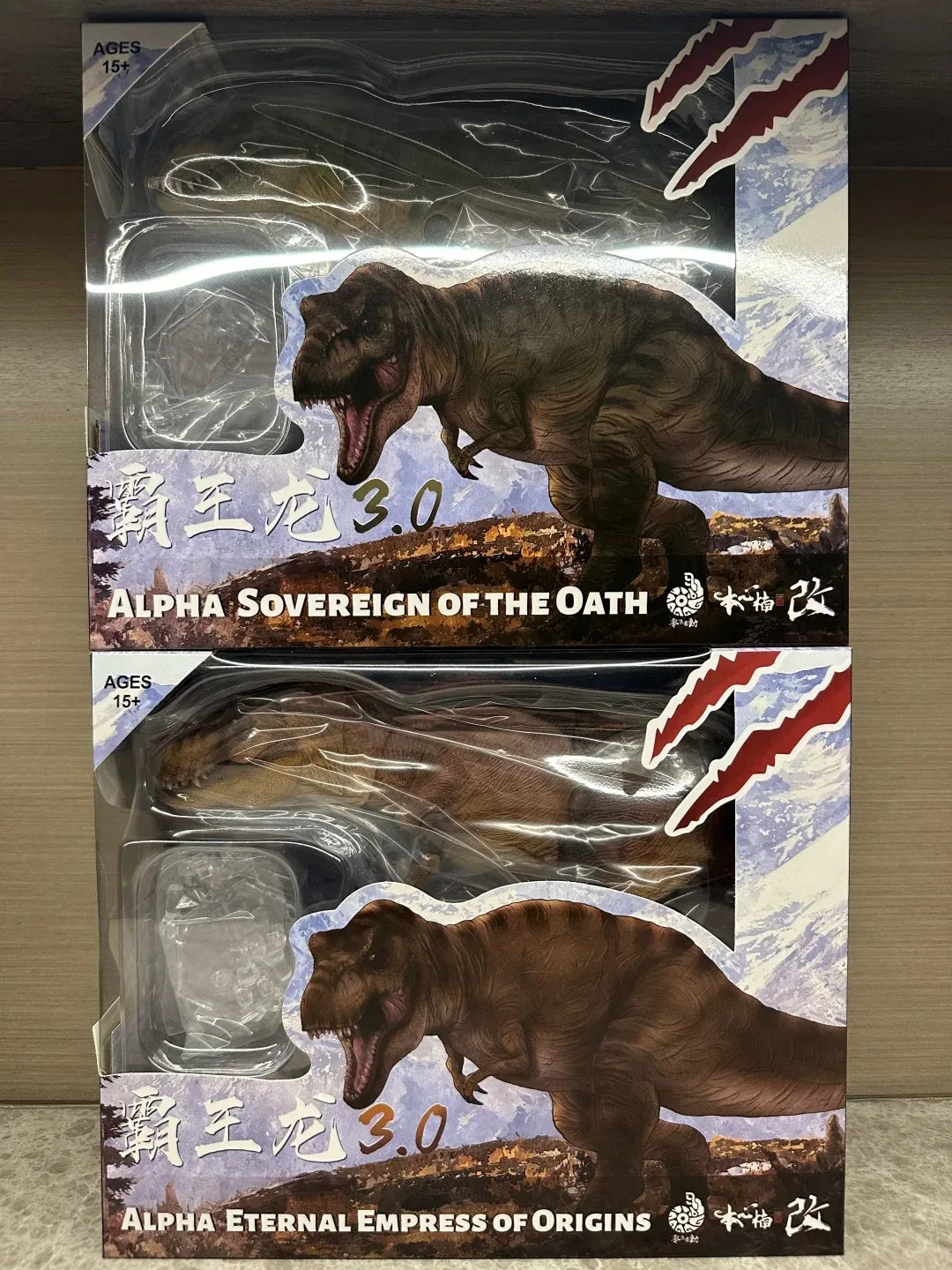In Stock Nanmu Studio Tyrannosaurus Rex 3.0 Action Figure Nanmu Jurassic Tyrannosaurus Dinosaur Collection Models Toy Gift