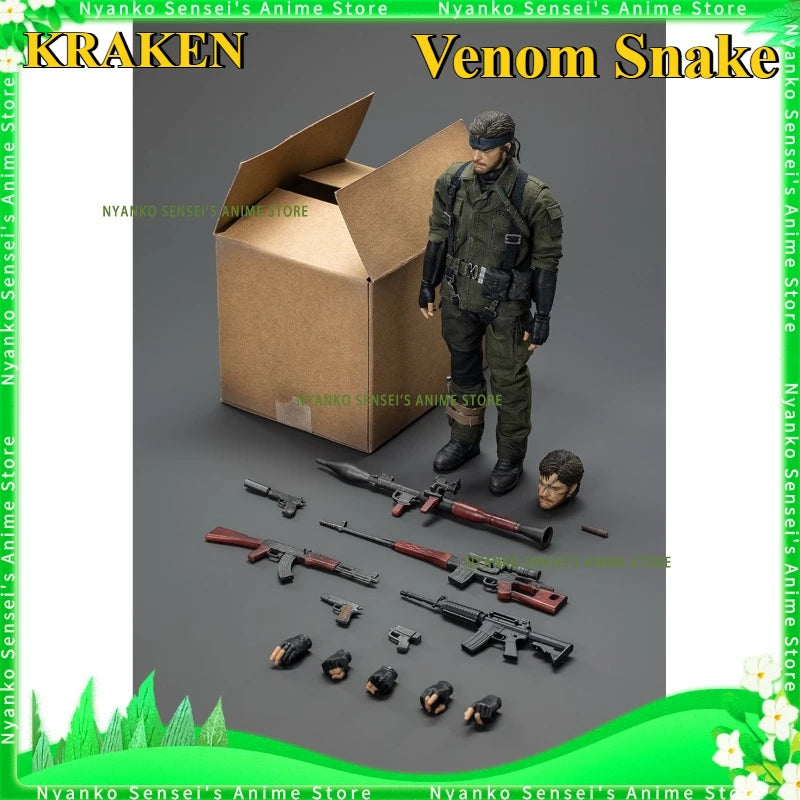 Pre-Order KRAKEN Metal Gear Solid Venom Snake 1/12 Scale Action Figure Anime Model Toy Doll Gift Hobby Collectible