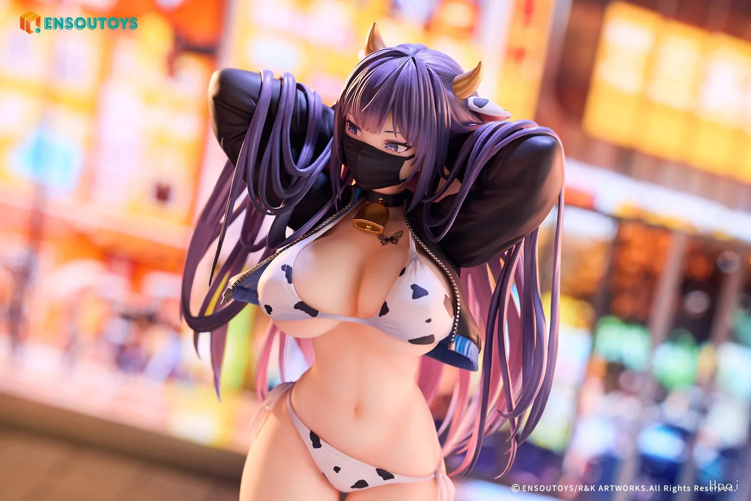 In Stock ENSOUTOYS Yuna Dairy Cow Ver. Sexy Girl Statue 1/6 Anime Action Figure Toy Gift Model Collection