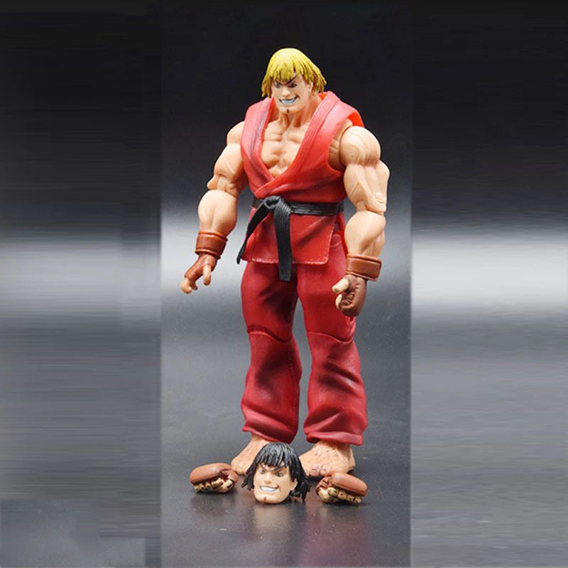 NECA Ken Ryu Figure Chun Li Hoshi Akuma Chunli Gouki Guile Action Figure Toy Doll Gift Movable Decoration Birthday Gifts