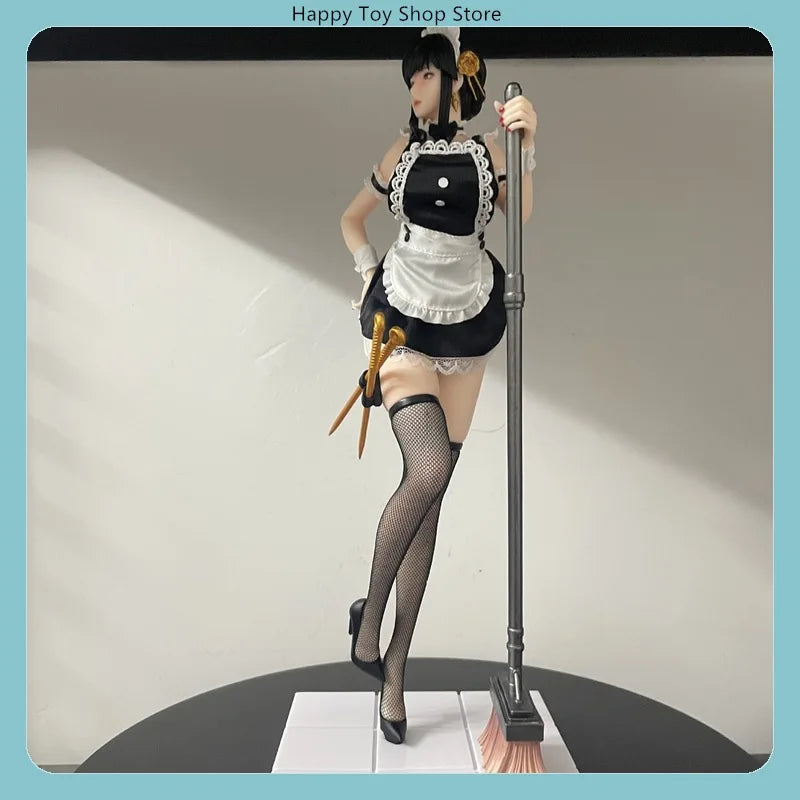 Spy X Family Yor Forger 36cm Action Figure Standing Pose Anime Statue Desk Decoration Collectible Maid Gift