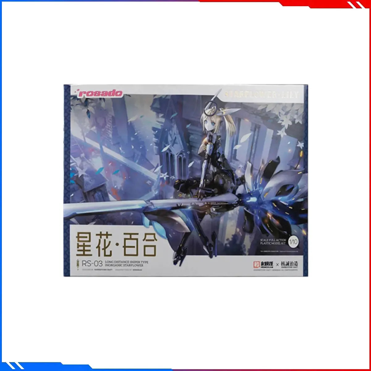 Highly Restored HEMOXIAN Anime ModelStar Lily Jiulian RS-03 Assembly KitFullyArticulated Decor Kids Toy Gift,Anime Premium Item