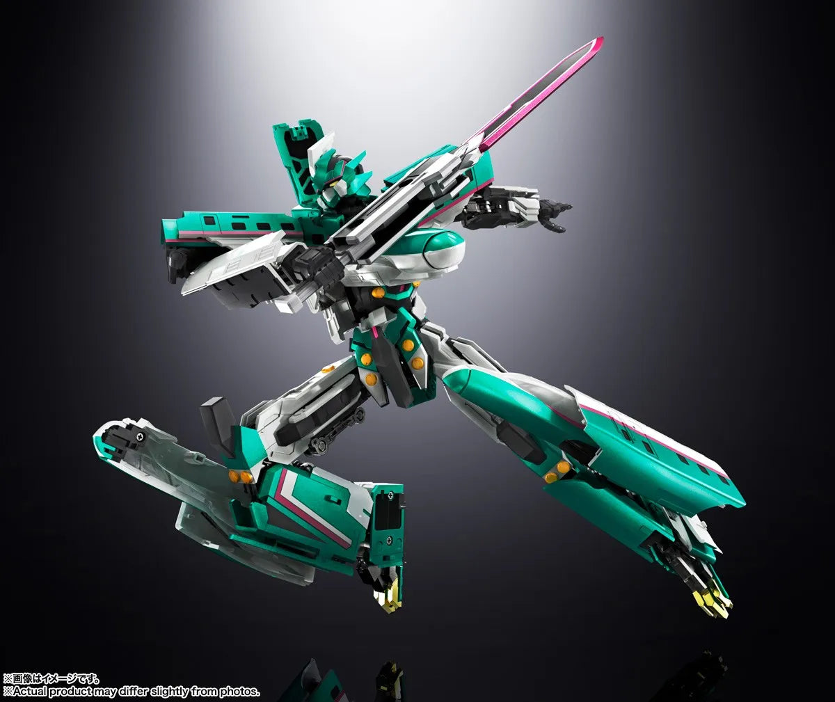 In Stock Genuine BANDAI SOUL OF CHOGOKIN GX-115 Shinkalion E5 Hayabusa Figure Anime Action Model Toy