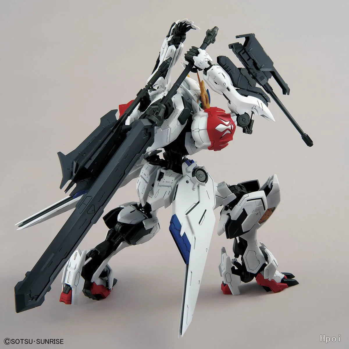 Bandai MG 1/100 Model Kit ASW-G-08 Gundam Barbatos Lupus Assembled Anime Action Mech Product Figure Gift for Collector
