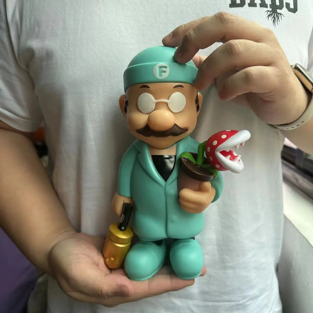 Neu Anime Große Größe Bowser Figuren PVC Bros Hut Kann Nehmen Off Spielzeug modell Für kinder