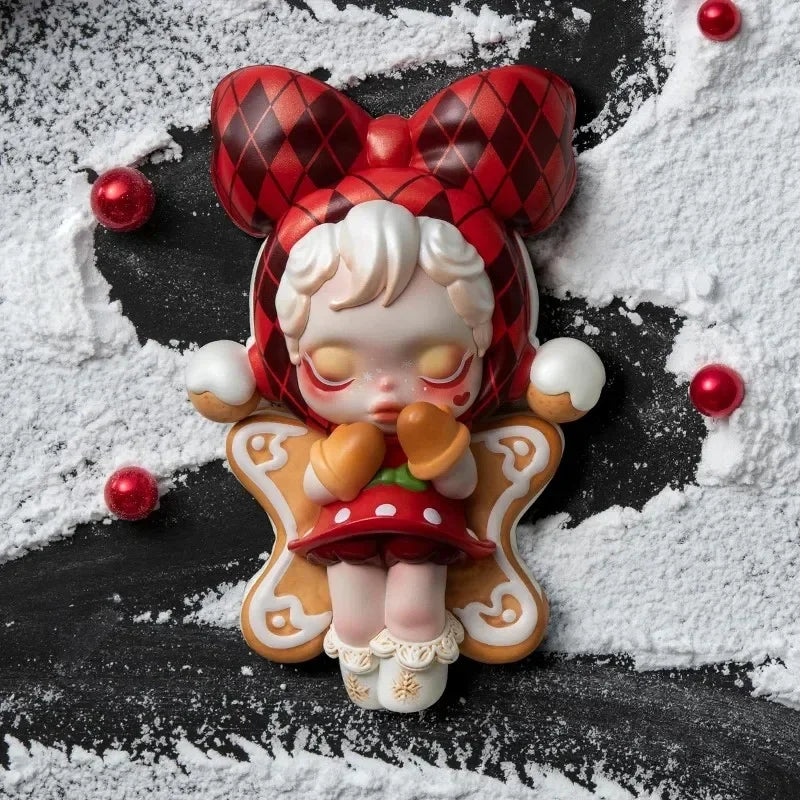 POP MART SKULLPANDA Кажи ми какво искаш серия Blind Box играчки Kawaii аниме екшън фигурка изненада мистериозна кутия кукли момичета подарък