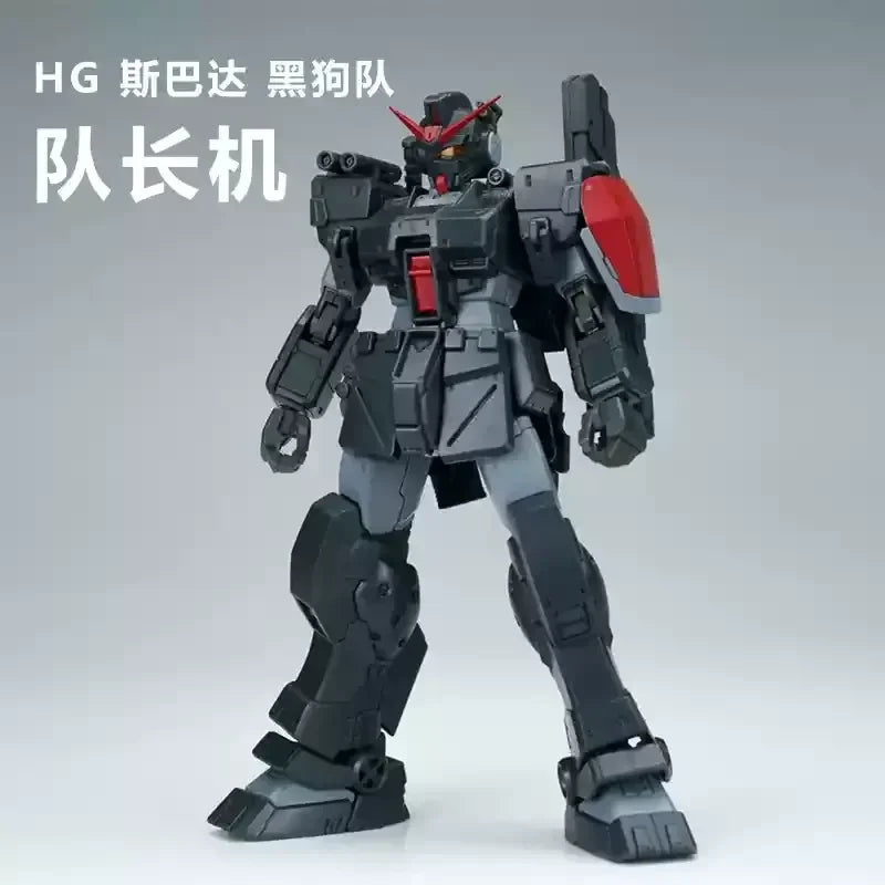 2025 New Ak Gm Spartan Black Hound Team Hg 1/144 Mech Assembly Model Kit Action Figures Kids Puzzle Toys Desktop Decoration Gift