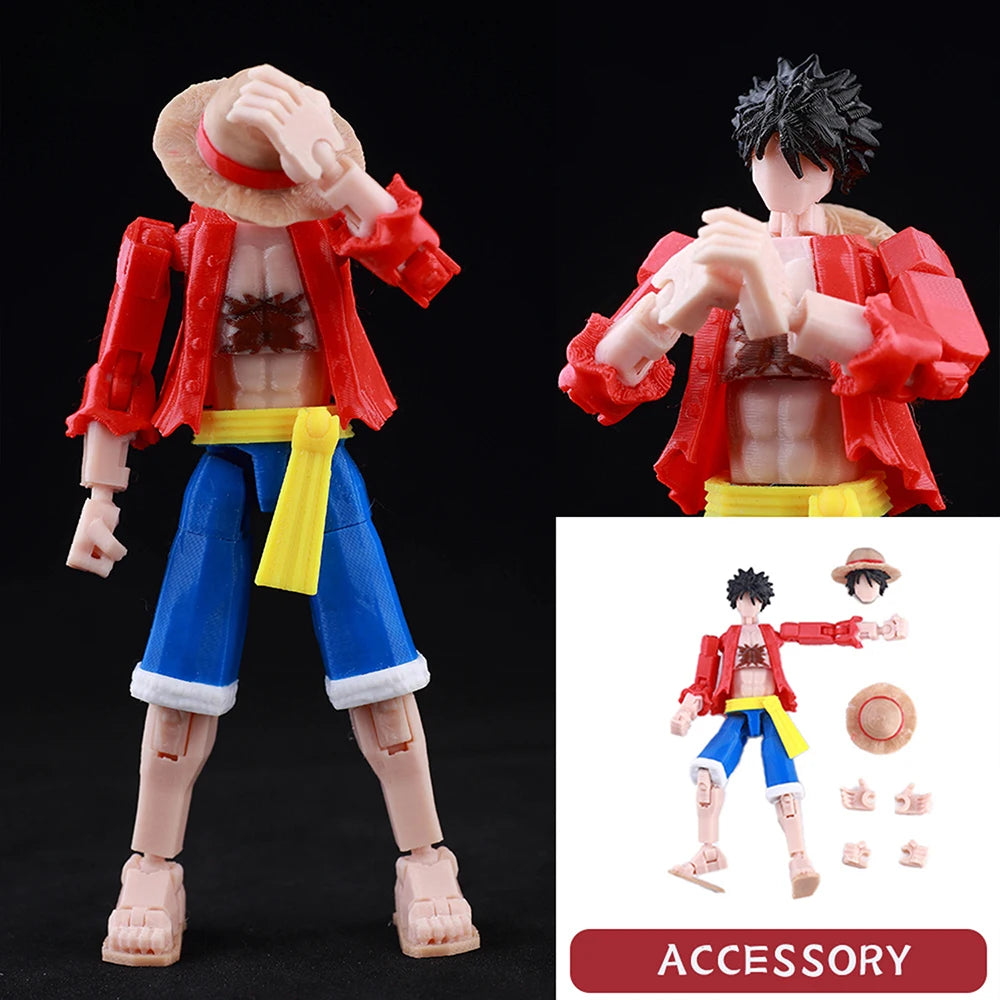 3d Printed Dummy13 Jujutsu Kaisen Ryomen Sukuna Action Figure Anime Model Toys Multi-Jointed Poseable Collectible Toy Gift