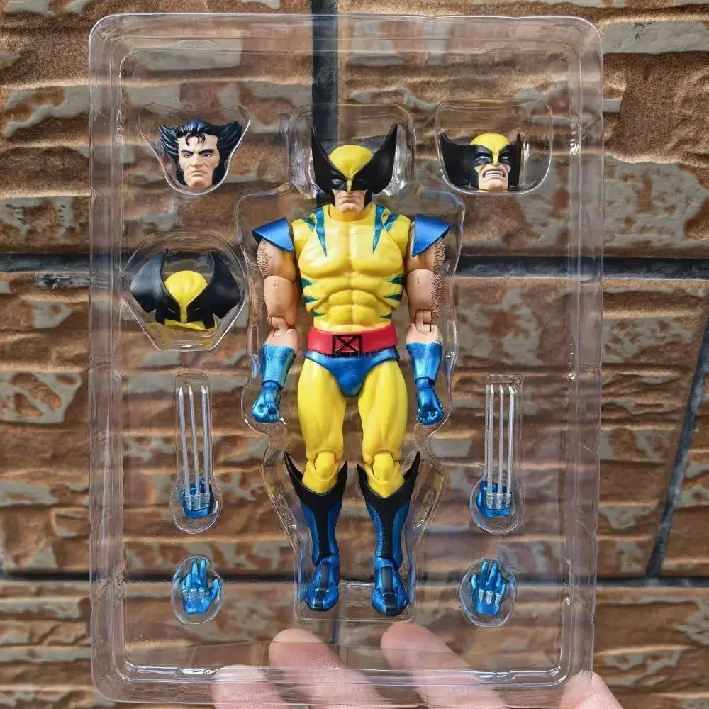 Ct Toys Wolverine Mafex 096 138 Manga Version Action Figure Logan Classic Battle Suit Marvel Mobile Hot Sale